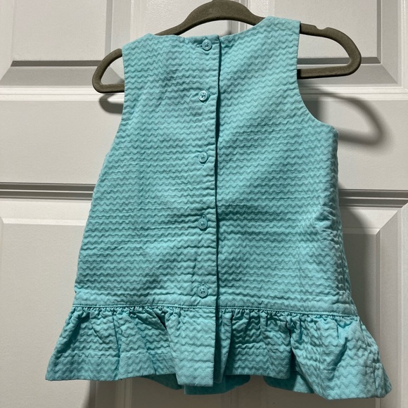 Janie and Jack Lace Trim Jacquard Top - Picture 2 of 3